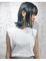 スティードトーキョー(Steed Tokyo)&nbsp;ダークグリーン×外ハネボブ