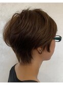 ショートボブ×ハイライト