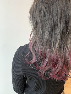 ジーナ セントラル銀座(Zina) セシルカットフリンジウェーブ×大人かわいい前髪ココアブラウン