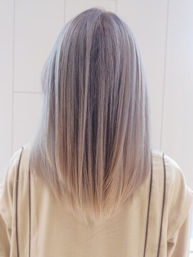 アルバム 銀座(ALBUM GINZA) まろベージュ_ホワイトアッシュエアリーミディ_ba313071