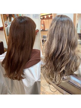 セシルヘアー(CECIL hair) CECIL下北沢ハイライト×くすみベージュ