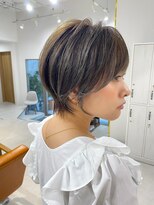 ネイロ 錦糸町(NeiRo) マロンベージュ Aラインボブドレスヘアかきあげロング