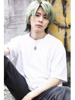 プライズ アイリス 池袋東口店(prize Iris)&nbsp;ハイトーンウルフトレイヤー MEN'S HAIR　池袋