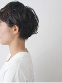イメチェン/美髪/外ハネボブ/ショート[自由が丘/パーマ]