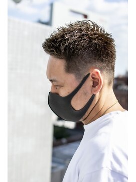 グランアージュ 池袋東口店(grandage) 刈り上げ/アップバンク×オリーブアッシュ×バーバースタイルc