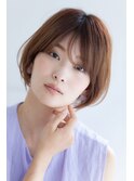 【Rire-リル銀座-】30代40代50代に人気☆エアリーショートボブ☆