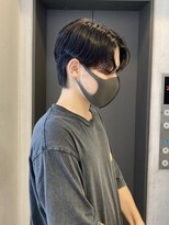 ペイジバイネオリーブ 吉祥寺店(Paige by Neolive) 韓国風メンズヘア センターパート×カルマパーマ