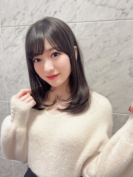 ロンド アンブル 四条烏丸(Lond ambre) 【Lond ambre】五島巨幹 髪質改善/大人ガーリー/前髪/京都