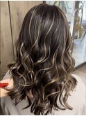 ふんわりカールナチュラルカールエアリーカールモテ髪前髪外ハネ