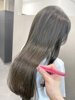 スラッシュ(SLASH)&nbsp;髪質改善/グレージュ/透明感カラー/ナチュラル/