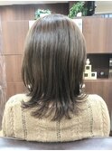 大人ミディアム外ハネ
