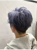グレーパープル マッシュ