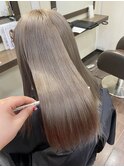 艶髪ハイトーングレージュ【中西思実】