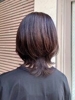 シュク 高円寺(SYUK)&nbsp;加藤【高円寺】ウルフレイヤー/大人ウルフ/白髪染め/ミディアム