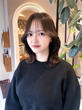 ロンド ブランシュ 錦糸町北口(Lond blanche) 鎖骨ミディ韓国くびれヘア　【錦糸町】