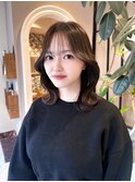 鎖骨ミディ韓国くびれヘア 【錦糸町】