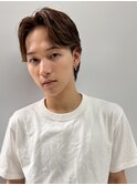 カルマパーマ/ベリーショート/ダークアッシュ/ニュアンスパーマ