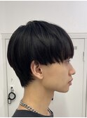 ナチュラルショートマッシュウルフ