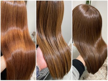 クリアリティ ヘアーサロン 京都駅前本店(clarity hair salon)の写真/厳選トリートメントで髪が蘇ったような質感とツヤを叶えます☆カラーヘアもうるツヤに！