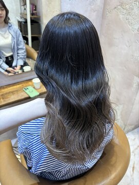 ロンドローズ 名古屋(Lond damaskRose) 顔周り ダブルカラー 名駅 ブリーチ 髪質改善 ボブ 韓国549