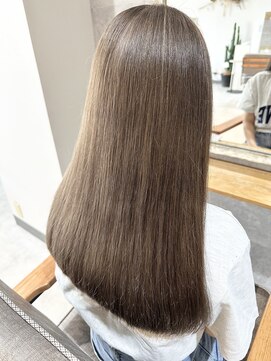 ナズ 函館昭和店(Na'z) 艶カラー　グレージュ