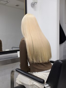 ミーム 原宿 表参道(meme) ダブルカラーハイトーンカラーケアブリーチインナーカラー#原宿