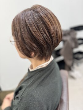 トルペヘアデザイン(Tolpe hair design) 大人ショートカット白髪ぼかしカラー脱白髪染め