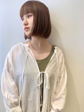 エミィ(emme) 【emme】オン眉×ナチュラルボブ［立川/立川駅/髪質改善］