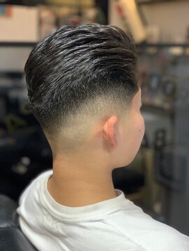 バーバーブロス(BAR BER bro's) ナチュラルオールバック