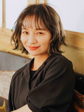 ブール 千歳烏山(bool) ゆるふわボブ×シースルーバング