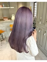 ミミバイカシュカシュ(mimi by cache cache)&nbsp;ラベンダーグレージュブリーチカラー