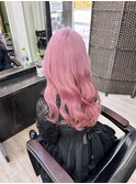 ブリーチ2回パールピンク
