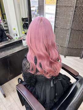 ノエ 心斎橋(Noe) ブリーチ2回パールピンク