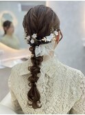 《鳥海ちひな》お呼ばれヘアセット/編みおろしヘア/大宮/美髪