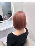 ピンクベージュカラー