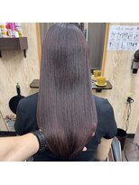 スムース(Smooth)&nbsp;髪質改善ストレート×ピンクブラウン