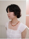 【ショートパーマ/阿部達哉】ニュアンスパーマ/ボブパーマ