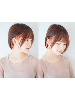 高田馬場駅3分【インナーカラー+フルカラー \9000】で周りと差がつくスタイルに♪[カラー/インナーカラー]