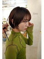 フォト 新宿(foto)&nbsp;毛量が多い方オススメ綺麗に収まるショートヘア