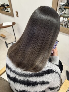 ルアン 上通り(ruen) 熊本 縮毛矯正 ケアブリーチ 髪質改善 艶髪 ruen  Shoyo