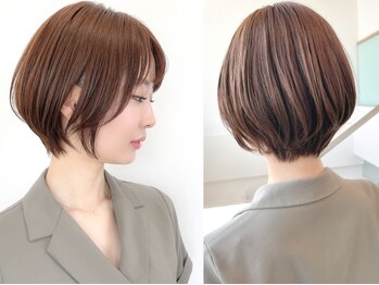 ピエス201(piece201)の写真/《中目黒1分》ボブならお任せ!髪質・骨格を見極めあなたの魅力を最大限に引き出します!