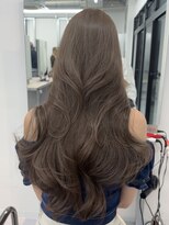 ヴィヴィー 福岡天神店(VIVIE) ワンカラーで出来る色素薄めカラー×縮毛矯正