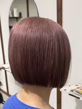 ルイ(ROUIS produced by LUCK 津田沼) ROUIS津田沼 暖色ハイトーン 白髪ぼかし