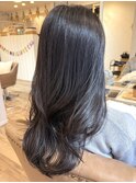 ロングレイヤーでゆるっと巻き