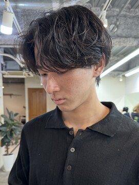 ガレージ バイ グリーン 原宿 表参道(Garage by green) 【JINKI】ニュアンスシャドウパーマ