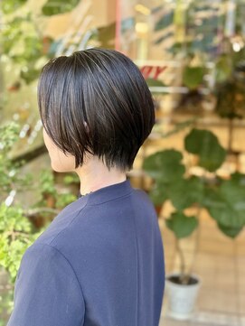 ☆襟足すっきりショートボブ☆