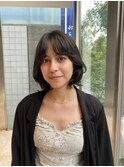 冬こそ透明感たっぷりカラー/顔周りが可愛いフェイスレイヤー