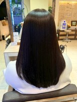 ヘアリゾート粋 ティガ 池袋店(tiga) 艶髪/ロング/ストレート/髪質改善/ナチュラルブラウン