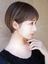 カライング(ing) 似合わせカット20代30代40代50代くびれショート丸みショートボブ