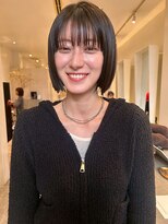 ブクレット(Bouclettes)&nbsp;ナチュラルショート/ダークブラウン/デザインカット